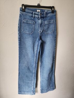 Faherty Light Blue High-Rise Denim Jeans Size 26